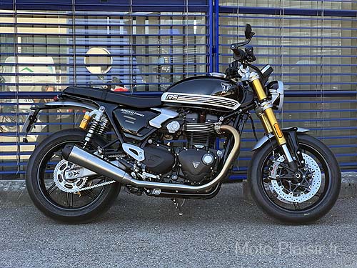 Triumph Speed Twin RS Motorradvermietung Frankreich